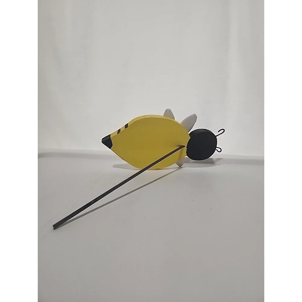 Bumble Bee hand cut and painted wooden yard decorations